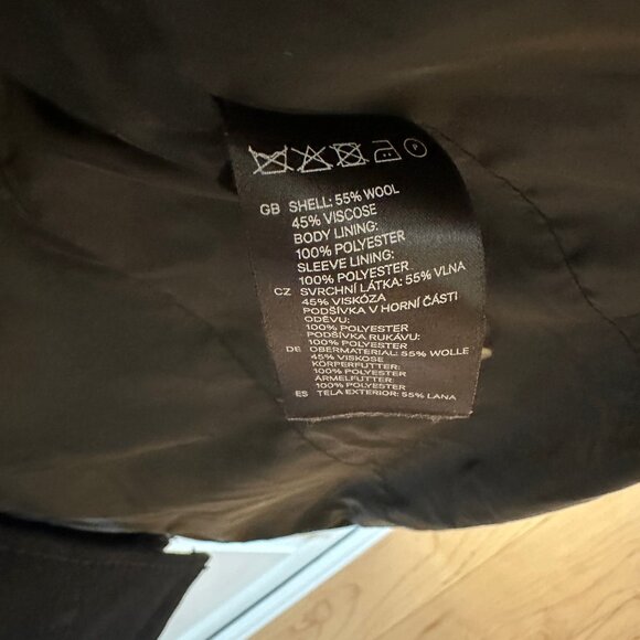 H&M Peacoat - Dark Navy Blue - Picture 12 of 13